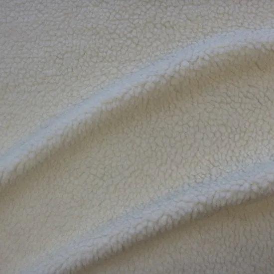 Suitable For Autumn Winter Skin Friendly High Quality 100% Polyester Cotton Solid Berber Fleece Fabric