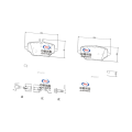Pads bireega dambe ee Mercedes P 50162 N