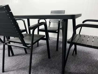 outdoor furniture patio dinning table and chair