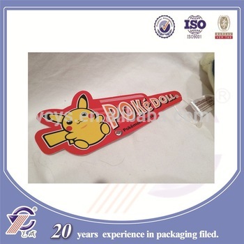 cute red key-shaped custom hang tag