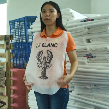 Wholesale Adult Bibs for Restaurants - Manufacturer Custom Lobster Disposable Paper PE Nonwoven Aprons