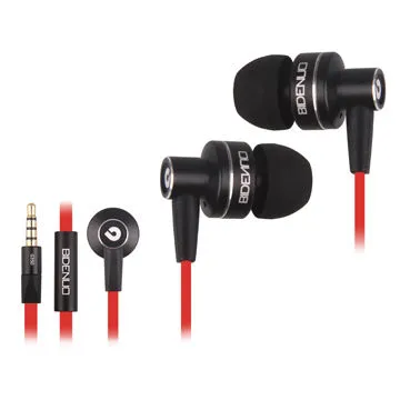 3.5mm plug noise cancelling good earphone