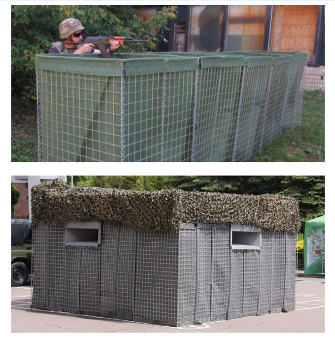 Hesco barriers Explosion-proof
