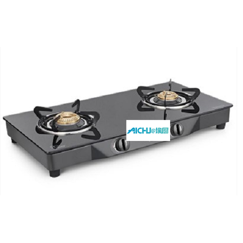 Euro 2 Burner Toughened Glass Cooktop