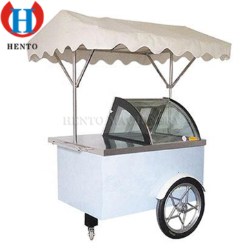 High Efficiency Italian Ice Cream Cart for Sale