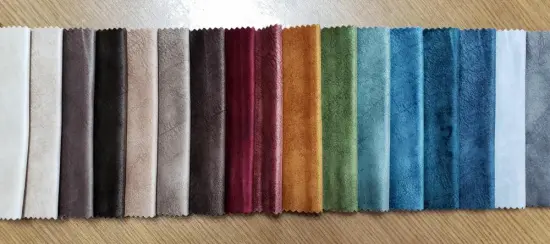 Printed Velvet for Sofa Upholstery Fabric