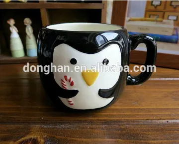 Ceramic Embossed Animal Mug for Kid