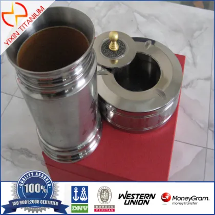 Safety And Health Titanium Cup as Gift