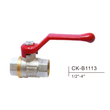 Válvula de bola de latón CK-B1113 1/2 &quot;-4&quot;