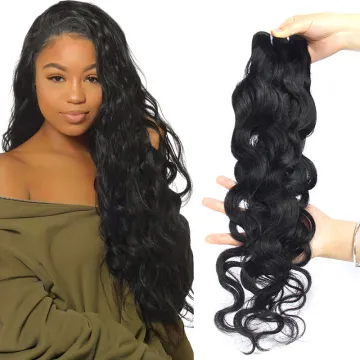 Wholesale price virgin best lady weaves, natural color malaysian ocean wave weft hair