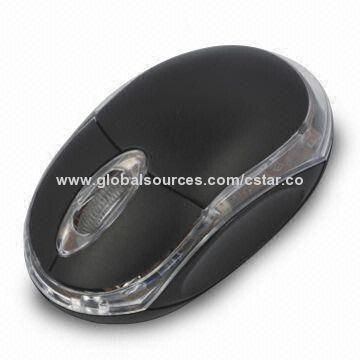 Hot USB Optical Scroll Wheel 3D Mouse, Suitable for PCs and Laptops