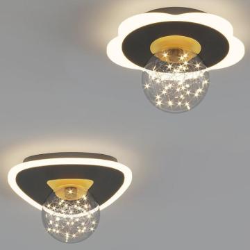 Modern Luxury Glass Balcony and Hallway Lighting for Home Decoration