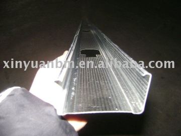 zinc galvanized steel profile
