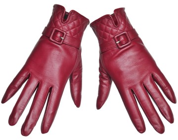 Fashion Lady Leather Glove (YZLG14)