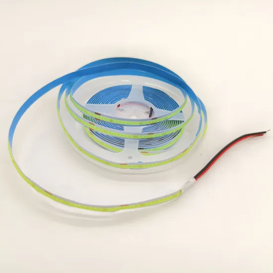 New COB Ice Blue Light: 320 LEDs, 24V, 8mm PCB, 8W/M - Flexible LED Strip Light