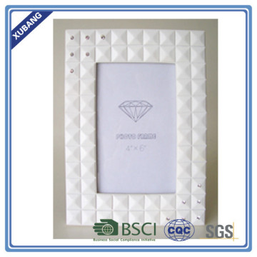 wonderful resin photo frame with artificial diamond