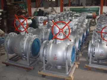 2PC Trunnion Mounted Ball Valve