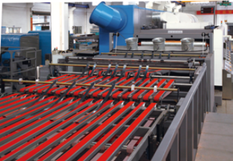 Printer slotting die cutting m6