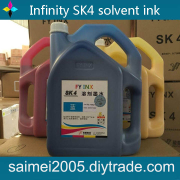 infinity SK4 solvent ink for seiko printhead
