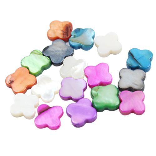 Craft Colorful Shell Flower Beads Beads Jewelry Making