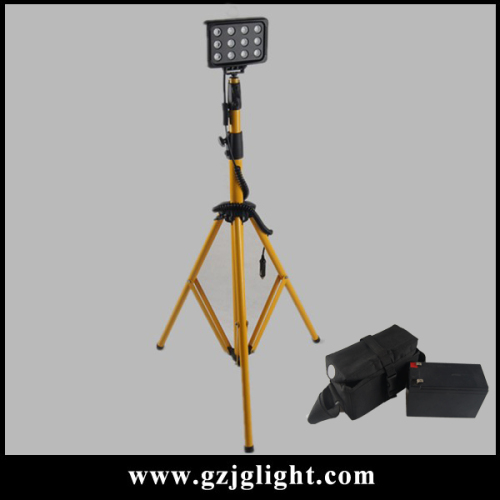 Guangzhou equipment multifunctional floodlight led 36w 2200Lm telescopic tripod stand flood light RLS-836L