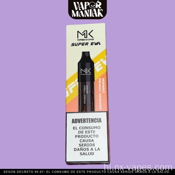 मास्किंग सुपर ईवा 4000 पफ डिस्पोजेबल वेप