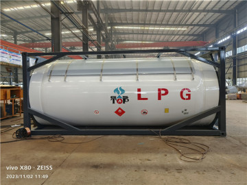 Recipiente de tanque de GLP T50 de 10 toneladas e 20 pés