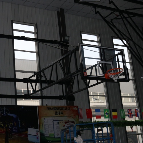 Premium Electric Wall Mounted Basketball Stand