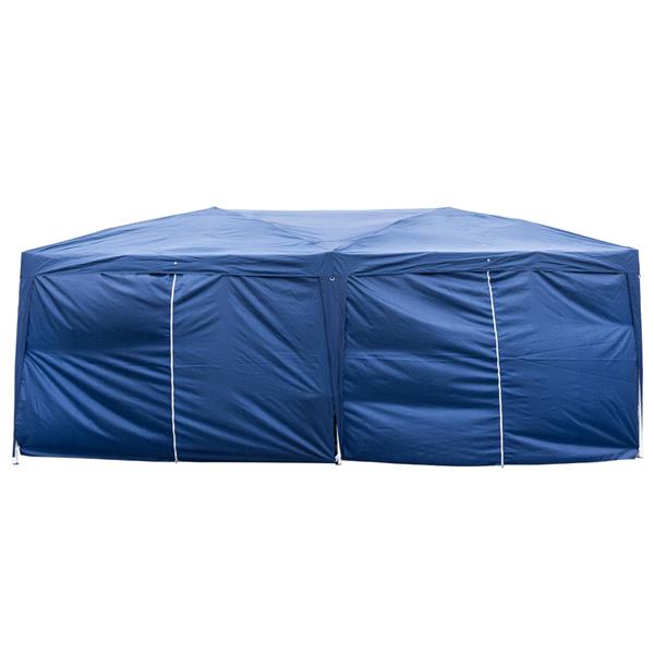 10 X 20 Blue Party Tent With Sidewalls 17 Jpg