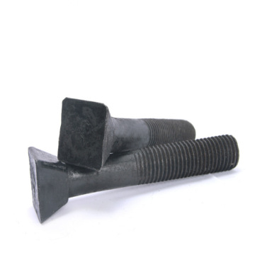 Black Oxide Carbon Steel Square Head Bucket Solar Hanger with Stainless Disc Bolt, Action Stick, and Thread Gauge: Comprehensive Hardware Solution