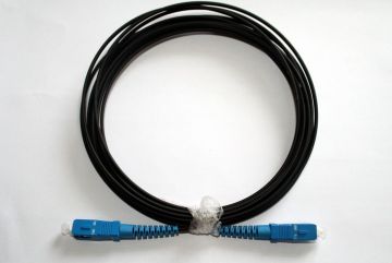 2.0mm Outdoor Ftth Fiber Cable Sx Sm Lszh Optic Patch Cord , Sc To Sc 3.0mm