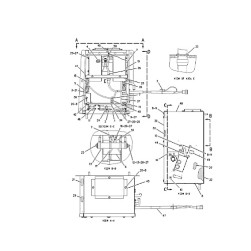 1628819 162-8819 AIR CONDITIONER GP FOR D9