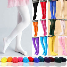 New Candy Kids Girls Tights Pantyhose Hosiery Silk Stockings Ballet Dance Socks 1-9 Years