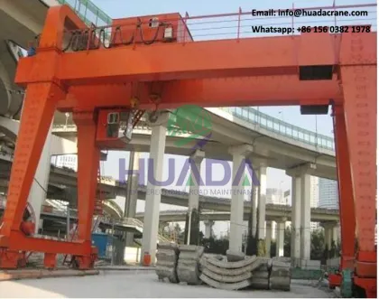 precast yard gantry crane bridge construction