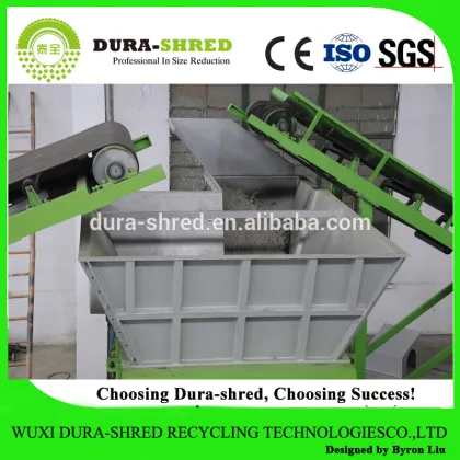 Dura-shred American standard e-waste recycling equipment