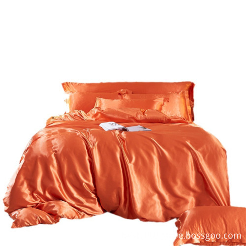Mulberry Silk Print Duvet Cover Set - 100% Silk Bed Sheet Set from China Factory