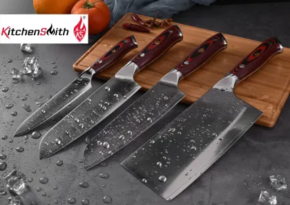 Hexagonal Handle Damascus knife 8inch chef knife