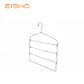 Colgadores plegables de múltiples capas de la bufanda de la cuerda del metal de EISHO