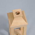 Modern Table Lamp Base with Wooden Finish