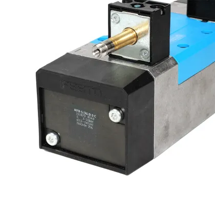 ISO 5599-1 Compliant Festo Pneumatic Solenoid Valve: MFH-5/3G Series 5/3-Way Valve