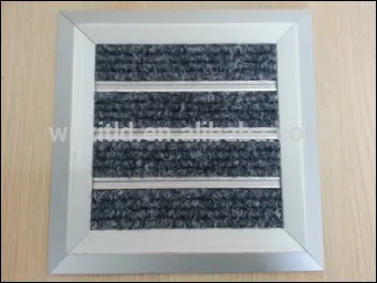 aluminum mat entrance mat with carpet
