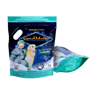 Waterproof Standing Plastic Zipper Bag For Pet Food