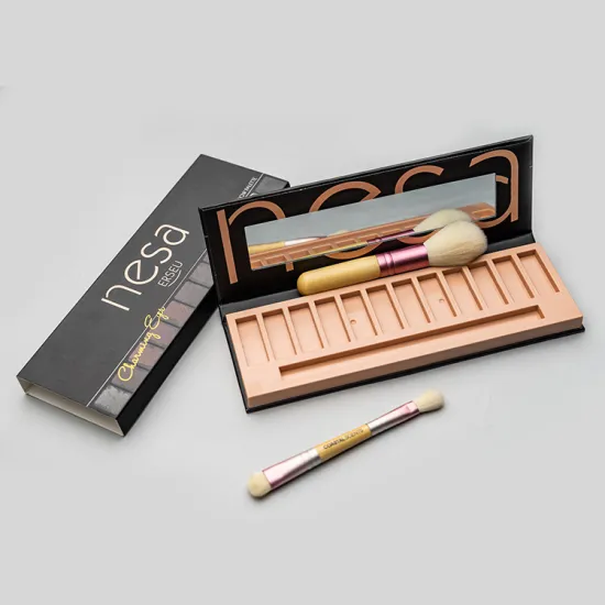 Empty 12 Colors Eyeshadow Palette Makeup Paper Box