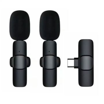 Wireless Professional Recording Microfoon - K9 Clip -On Lavalier Type C ruisonderdrukking Mic