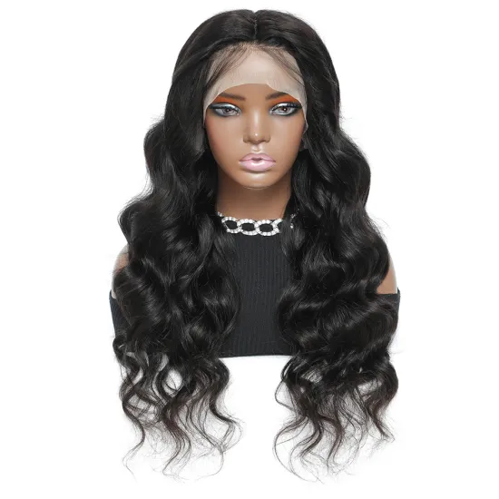 Indian Body Wave Wigs 13*4 Transparent lace human hair wigs 10 -40inch Straight Human Hair Wigs Brazilian Hair