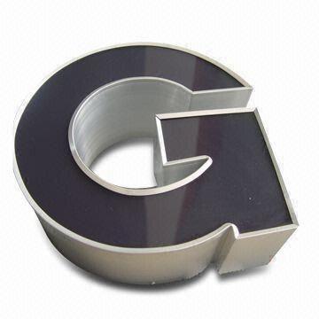 Channel Letter LED Sign in Various Colors, 110 to 240V Input Voltage, OEM Orders are Welcome