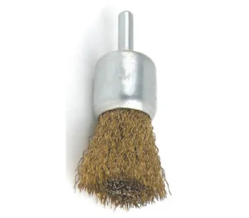 Crimped Steel Wire End Brush for Woodworking - Pexcraft