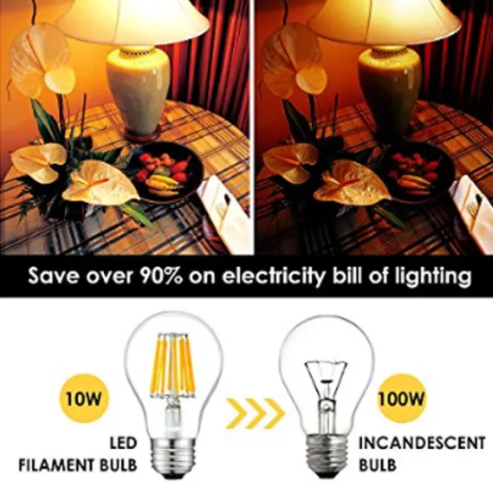 CF Grow A60 Antique Retro Vintage filament light B22 warm 5000k UL