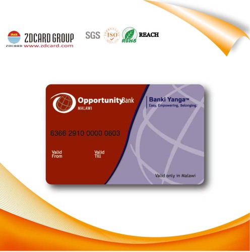 Offset Printed ISO9001 PVC Plastic RFID Smart Card