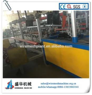 Easy operated chain link fence machine/Diamond mesh making machine